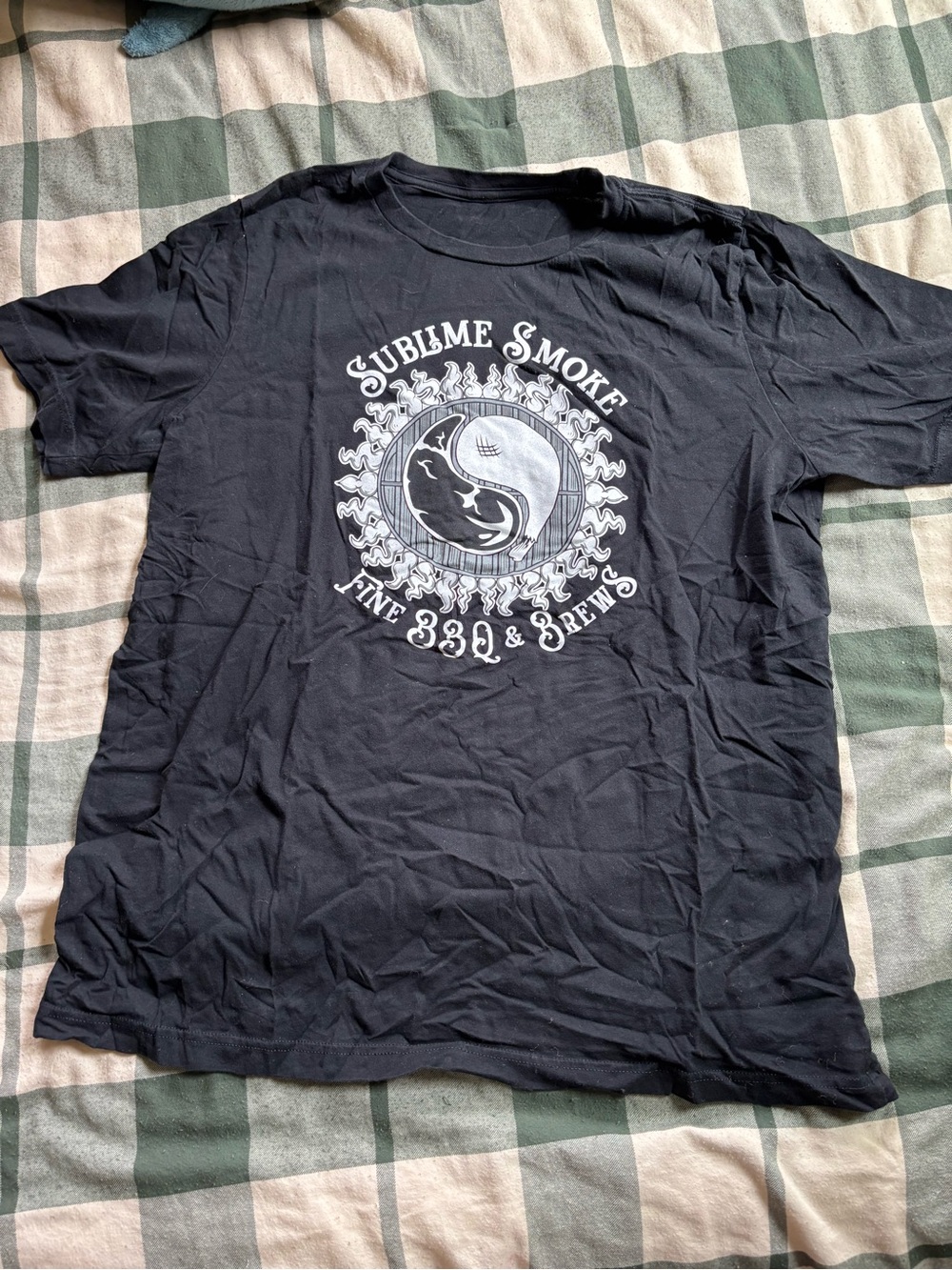 Black Graphic Tee - Fine BBQ & Brews